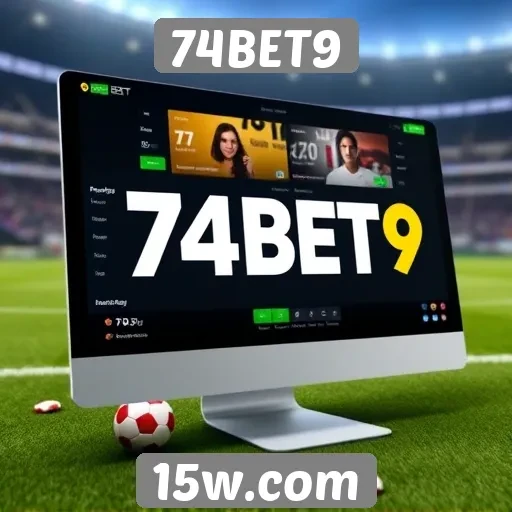 Interface do usuário do 74BET9 é intuitiva